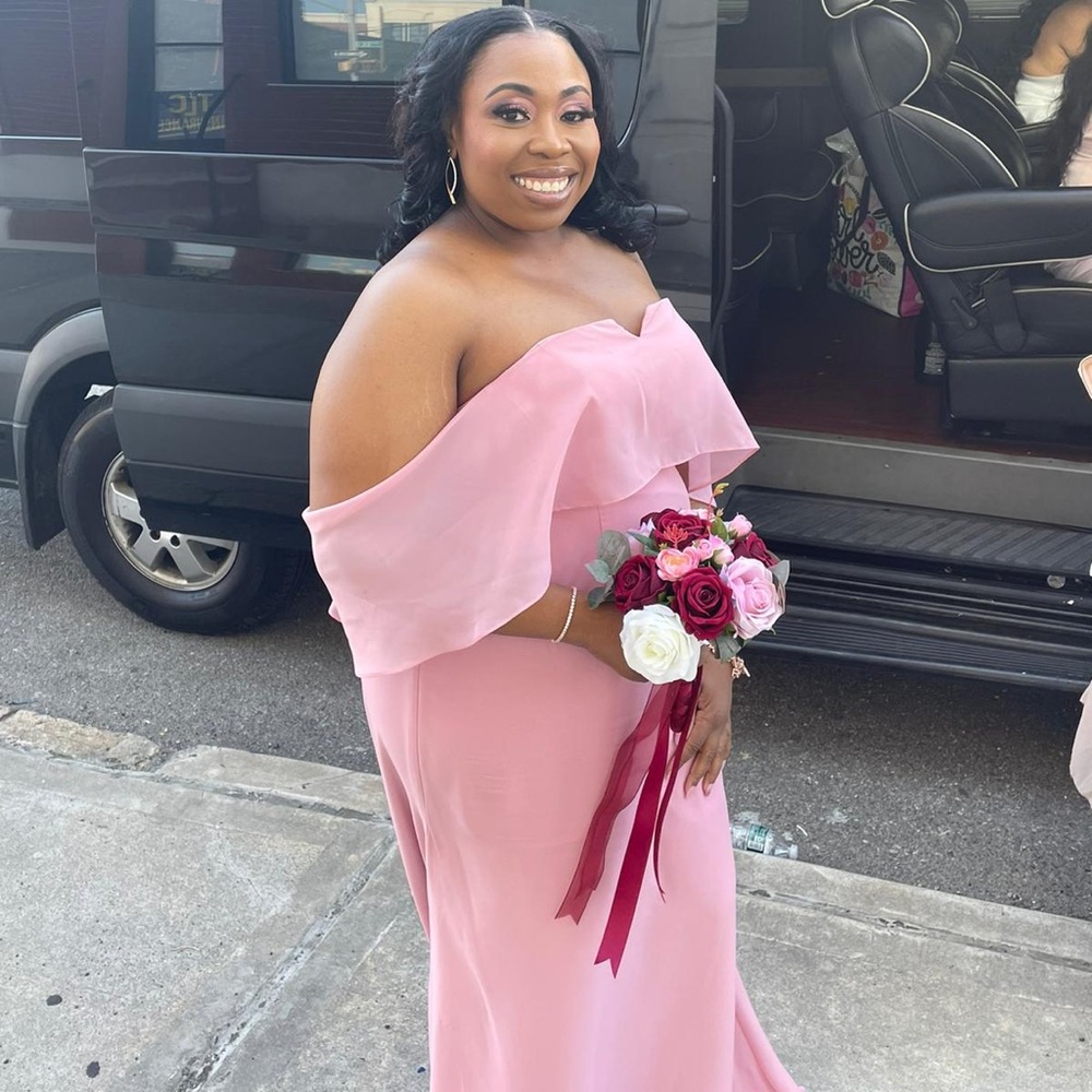 Trumpet/Mermaid Off-the-Shoulder dress
